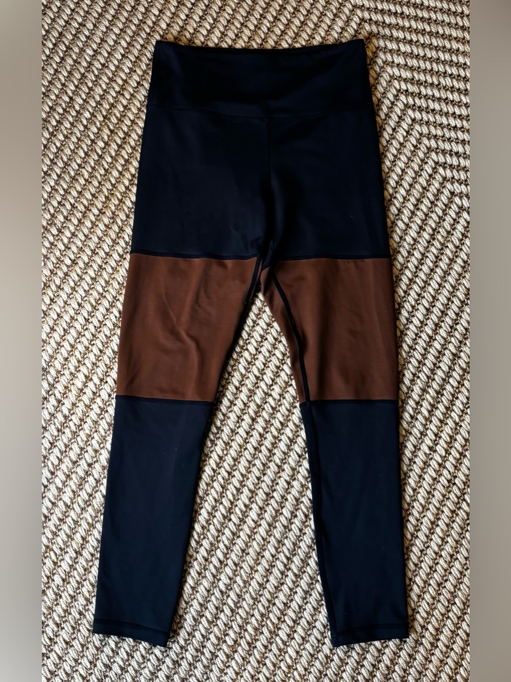 Zyia Active Black and Brown Leggings